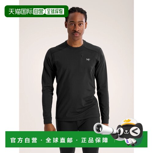 日本直邮ARC'TERYX始祖鸟 RHO LT CREW NECK 轻量 男子 内层长袖