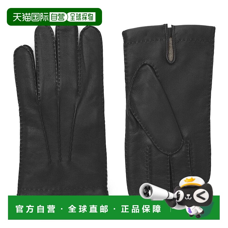 日本直邮DENTS 毛羊皮手套 男士手套 5 9201 棕色2022AW