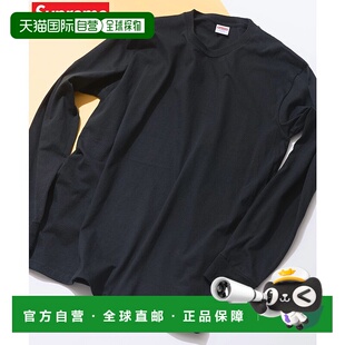 日本直邮 Supreme 长袖空白T恤 美国制造 长袖T恤