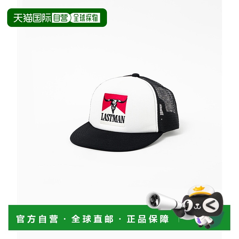 1h可退 日本直邮LASTMAN 男女同款刺绣网眼棒球帽 251LMAC03
