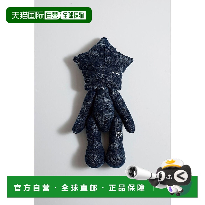 日本直邮fdmtl 儿童毛绒玩偶JACQUARD DENIM STAR DOLL