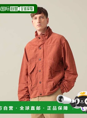 1h可退 日本直邮Pilgrim Surf+Supply 男装 宽松短款夹克 双口袋