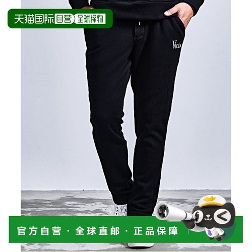 1h可退 日本直邮VIOLA 男女同款加绒卫裤 立体印花刺绣设计 Y6212