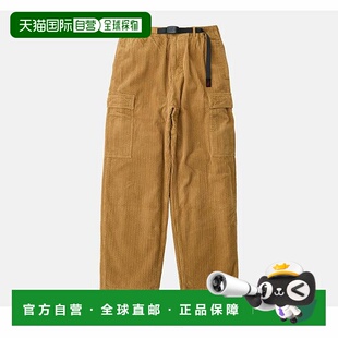 1h可退 日本直邮Gramicci男装宽松大斜纹灯芯绒裤 G5FMP056休闲裤