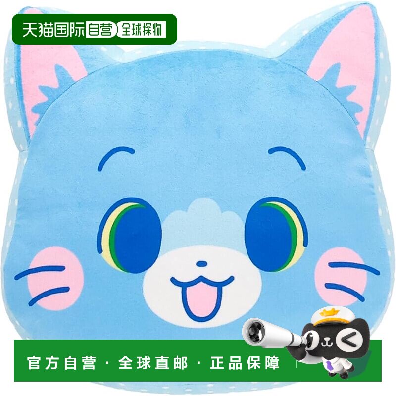【日本直邮】丸信靠垫 猫和老鼠 麻糬 麻糬靠垫 汤姆 柔软有嚼劲