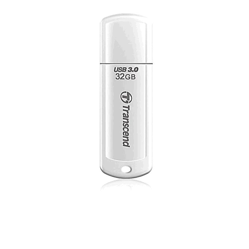 【日本直邮】创见Transcend U盘USB储存器32GB USB3.0带盖白色