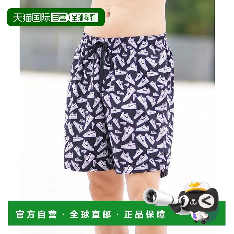 日本直邮Nike AF1印花7英寸水陆两用短裤 NESSF516 90580058 短裤