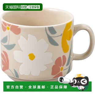 【日本直邮】[2025] Wpc. 图案堆叠马克杯 波尔克米色 W161-413-2