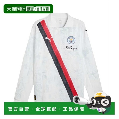 日本直邮PUMA 曼彻斯特城 FC 长袖复古复刻足球衫 男士 [606850 0