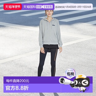 1h可退 日本直邮BEN DAVIS 男女同款 短款连帽卫衣 半拉链设计 复