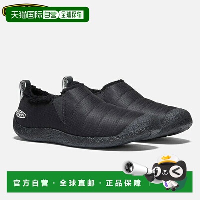 日本直邮KEEN 女士 Hauser 两双运动鞋休闲侧 Gore 一脚蹬保暖微