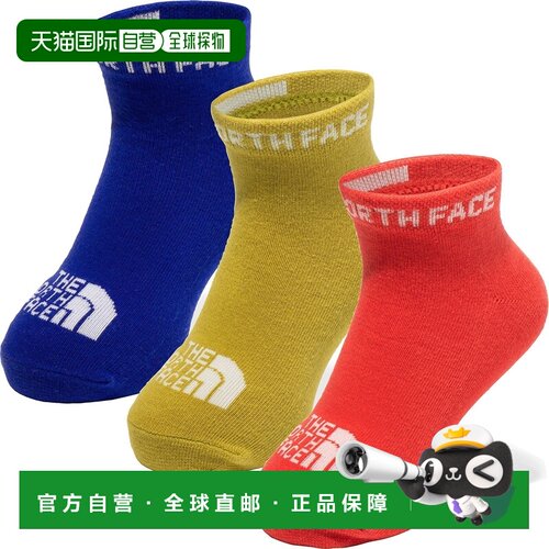 日本直邮K Ankle 3P 北面儿童户外袜子