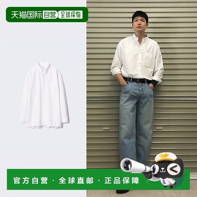 日潮跑腿UNIQLO优衣库 牛津长袖衬衫 13 RED MEN XS 479996