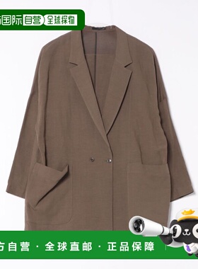 1h可退 日本直邮DRESSLAVE 女士春夏透气休闲双排扣外套 90613211