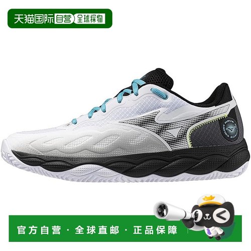 【日本直邮】美津浓 Wave Enforce Court OC网球鞋 61GB2431 白黑