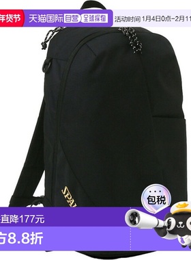 日本直邮SPALDING Varsity 黑色 x 金色篮球包 50022GD