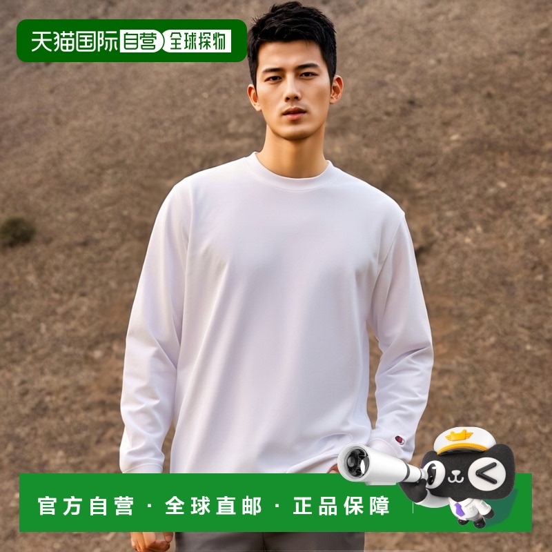 日本直邮Champion冠军长袖T恤多运动T恤C3XS491-010