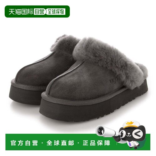 日本直邮UGG 休闲鞋 炭灰色拖鞋