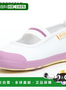 日本直邮Moonstar 室内鞋 儿童鞋 青少年 儿童 CARROT CRST11 粉