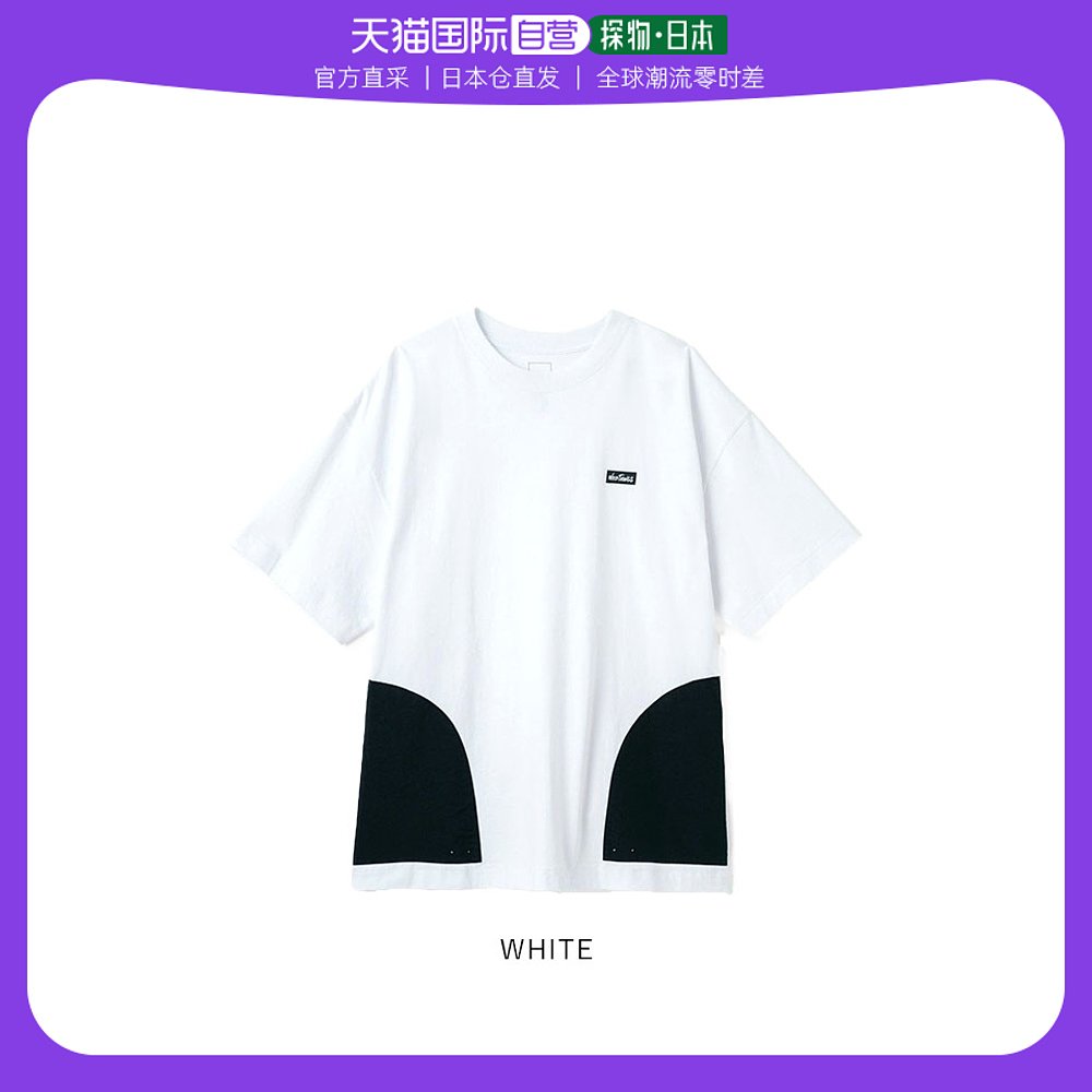 【日本直邮】WILD THINGS 休闲口袋  男士上衣短袖T恤WT23040KY