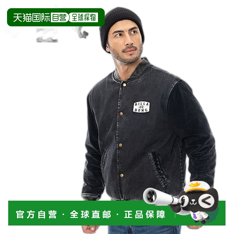 日本直邮BILLABONG夹克 DENIM STADIUM 男士 BE012753 外套 棒球