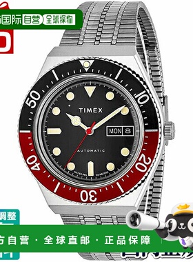 日本直邮TW2U83400 TIMEX 自动机械透明背壳男士手表