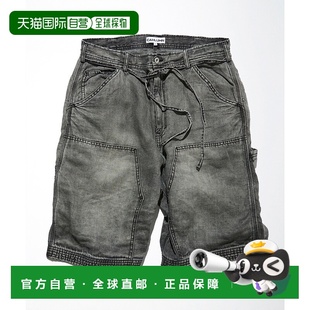 日本直邮CAHLUMN 短裤 男士 亚麻丹宁工装 10443909000 法式 1h可退