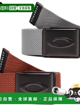 日本直邮Oakley 男士 Ellipse Web 腰带 96185 高尔夫装备 2025年