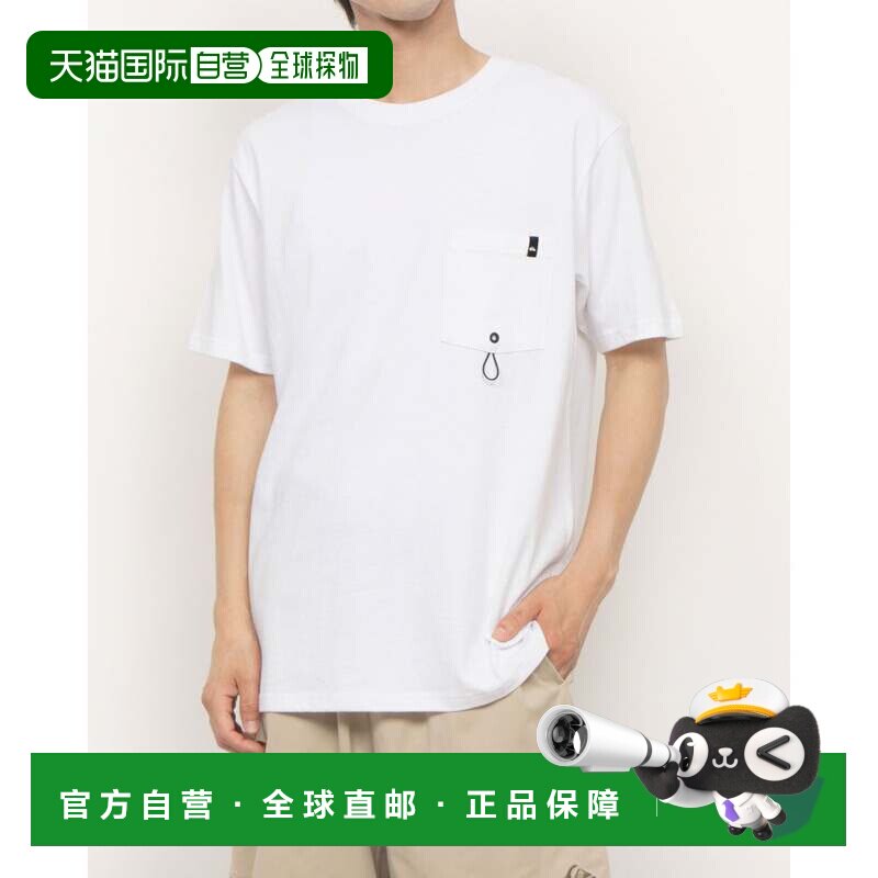 日本直邮QUIKSILVER 男士冲浪短袖T恤 SR DRAWN ST QST252005 白图片
