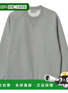 日本直邮Carhartt WIP Chase Sweat 圆领重磅插肩纯色长袖卫衣 男
