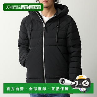 羽绒服防水弹力带帽黑色 男士 日本直邮MACKAGE BERGEN