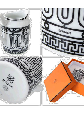 日本直邮HERMES H Deco 037021P 奶精奶壶 150ml 豪华包装兼容 餐