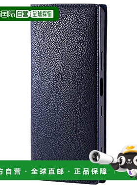 【日本直邮】ElecomXperia1III手帐型皮壳RICERCA藏青PM-X212PLFY
