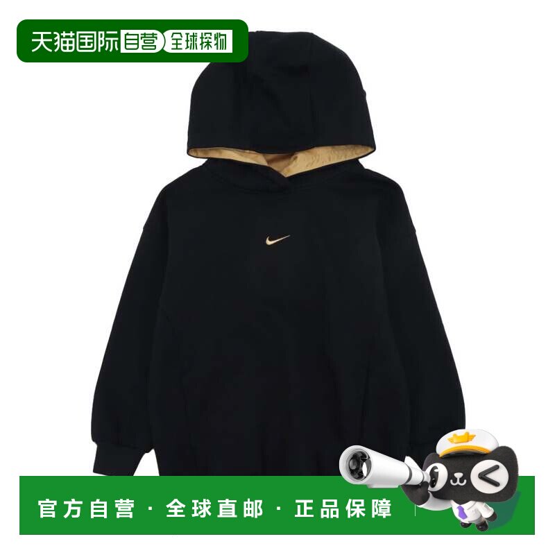 日本直邮Nike/耐克宽松抓绒连帽卫衣儿童款 IH2873-010