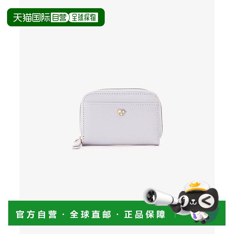 1h可退 日本直邮Afternoon Tea LIVING 简约水钻拉链收纳卡包