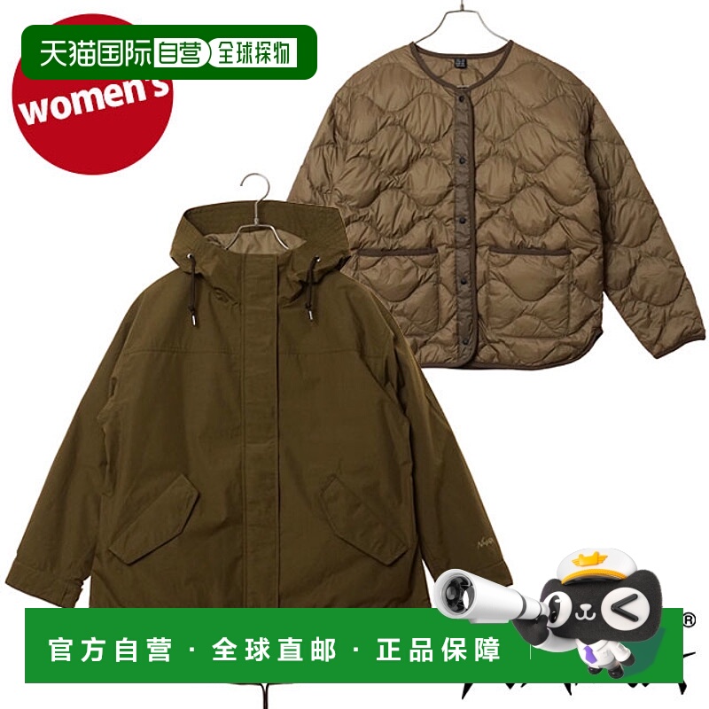 日本直邮NANGA 女士 HINOC DOWN 三合一夹克 [N2530-0B036B FW25]
