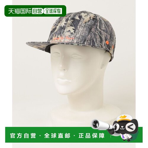 日本直邮nine by four 男士 刺绣印花6P帽 672623【付后1h可退】