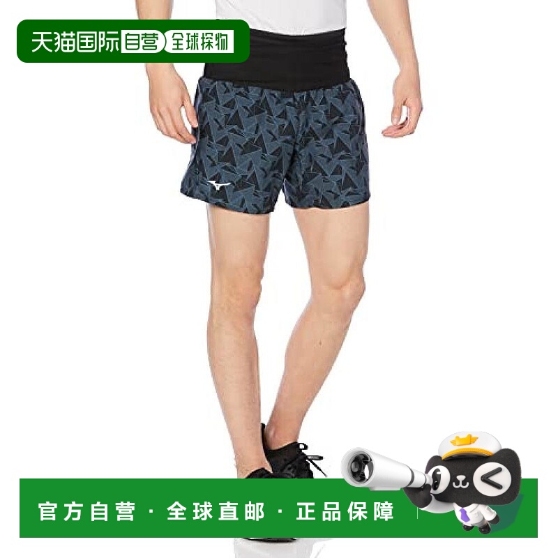 【日本直邮】Mizuno美津浓 男士短裤中裤 黑色 S J2MB2020