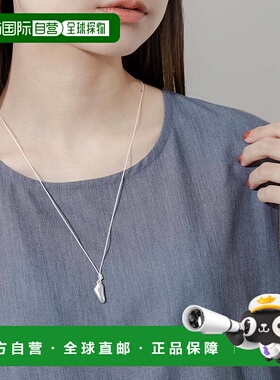 1h可退 日本直邮SMELLY 女士 不对称设计金属风简约项链 SMA42PC0