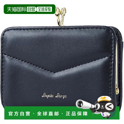 【日本直邮】Legat Largo 女士多格 Neo 钱包 BK
