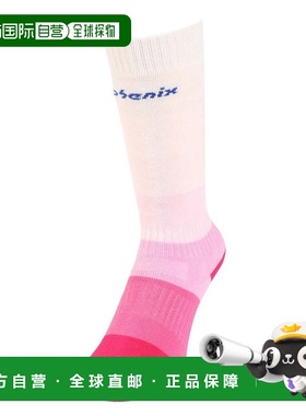 日本直邮PHENIX 渐变儿童滑雪袜 ESG24SO91 粉色 袜子