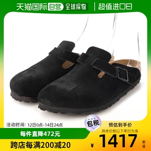 简约凉鞋 黑色圆头平底时尚 自营｜Birkenstock女士休闲鞋