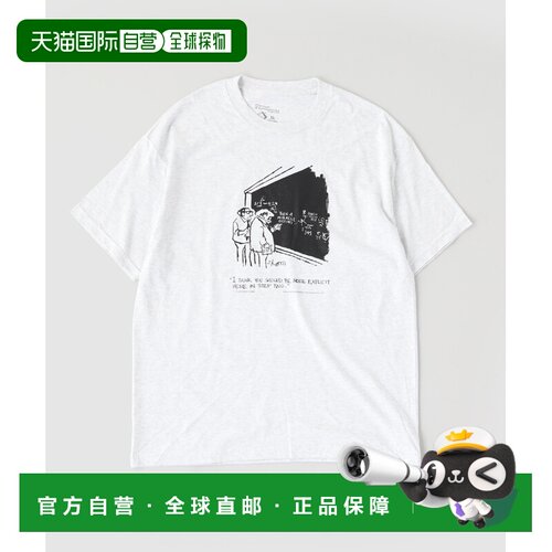 日本直邮COTTON EXPRESSIONS 男士 纯棉科学主题T恤 260713130109