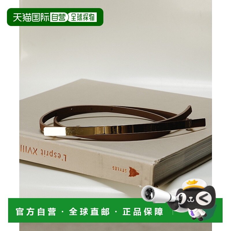 1h可退 日本直邮GALLARDAGALANTE 女装 长款金属板扣皮带 设计感,服饰配件/皮带/帽子/围巾,腰带/皮带/腰链,淘宝优惠券,粉丝福利购,淘宝优惠卷