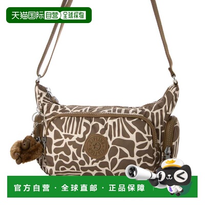 日本直邮Kipling 斜挎包 Cocktail Khaki单肩包手提包