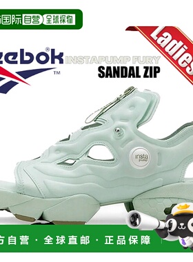 日本直邮Reebok INSTAPUMP FURY 凉鞋 ZIP AQUDUS/VINGRE/CHAL 10