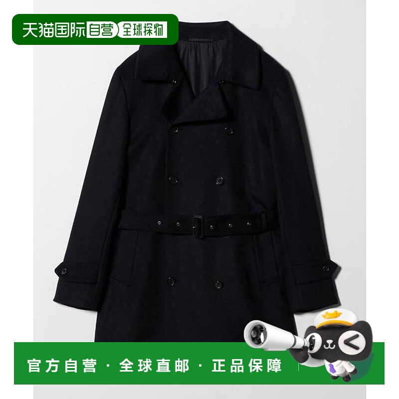 1h可退 日本直邮UNITED ARROWS 羊毛羊绒短款海狸绒风衣长款