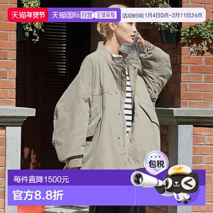 1h可退 Freak's Store  女士 M65短款风衣 工装外套（含内胆）