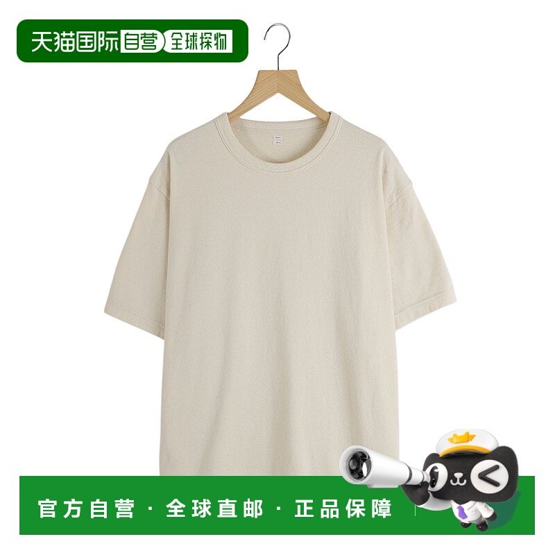 1h可退 日本直邮BLURHMS 男士粗糙感短袖T恤 BHS25S044