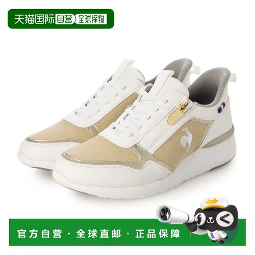 日本直邮le coq sportif LCS 休闲鞋 灰色白色